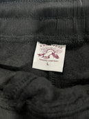 WHITE PEAK MENS SWEATPANTS FLEECE CASUAL SPORT JOGGERS - SIZE: MEN L - BLACK - Brand New