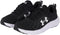 3026175 Under Armour Men's Charged Assert 10 Running Shoe Black/White 10 Like New