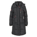 CANADA WEATHER GEAR WOMEN S LONG PUFFER, BLACK, MEDIUM - Brand New