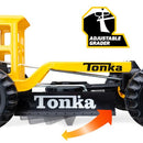TONKA STEEL CLASSICS ROAD GRADER - STEEL & PLASTIC YELLOW TOY TRUCK KIDS - Like New