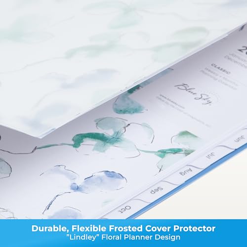 BLUE SKY 26 WEEKLY MONTHLY PLANNER CALENDAR JANUARY DECEMBER 8.5" X 11" Lindley - Brand New