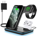 WAITIEE Wireless Charger 3 in 1 Fast Charging Station for Apple - Scratch & Dent
