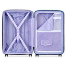 FLORENCE BY MILLS CHECKED-MEDIUM LUGGAGE 24 Inch - ZINC BLUE - Brand New