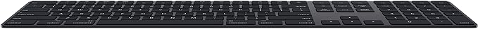 Apple Magic Keyboard with Numeric Number Keypad Danish - Space Gray - Like New