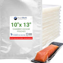 1,000 pcs Clear 10" x 13", 3 mil Vacuum Chamber Bags Great for Food Vac Storage - Brand New