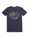 BELLA CANVAS LOVE SCIENCE T-SHIRT - SIZE: WOMEN 3XL - NAVY - Like New