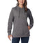 COLUMBIA WOMEN'S TREK GRAPHIC HOODIE - SIZE: WOMEN L - CITY GRAY HEATHER - Brand New