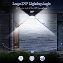 BRIGHTEVER SOLAR OUTDOOR LIGHTS, 2 PACK SUPER BRIGHT 178 LEDS MOTION SENSOR - Brand New