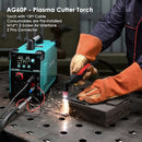 BESTARC PILOT ARC PLASMA CUTTING TORCH AG60P 4 METERS AIR PLASMA CUTTING - RED - Like New