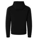 BLU ROCK WOMEN'S RELAXED FIT FAUX CLASSIC TECH FULL ZIP HOODIE - 2XL - BLACK - Brand New