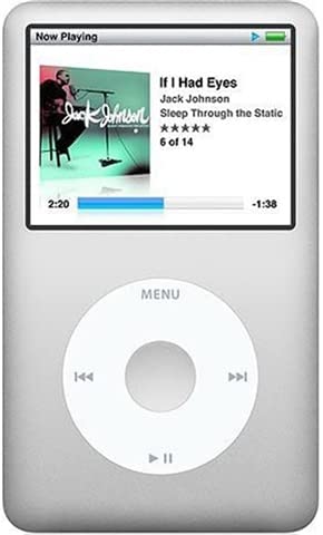 Apple iPod Classic 7th Generation 160GB MP3 MP4 Player MC293LL/A - Silver Like New