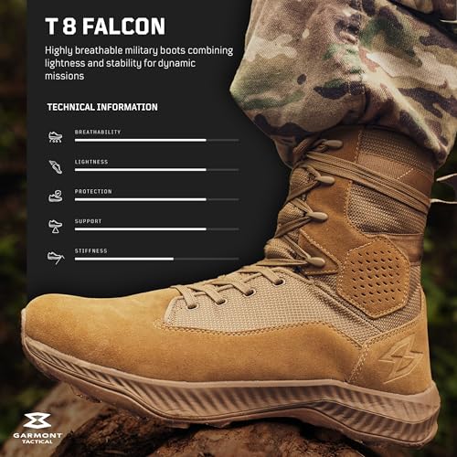 Garmont T8 Falcon Combat Tactical Boots Men and Women Military - Scratch & Dent