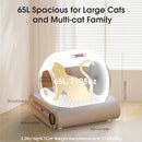 OSEVEN Self-Cleaning Cat Litter Box APP Control - B0CH1GWT5M - Brand New
