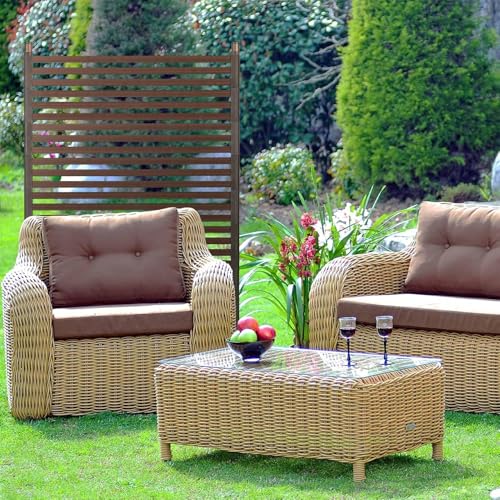 Lalahoni Privacy Screen Outdoor, 3ft W x 4ft H Metal Privacy Screen Fence - Like New