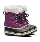 SOREL KIDS YOOT PAC NYLON WP Toddler/Little Kid, Size Y7 Big Kid, Wild Iris Plum - Like New