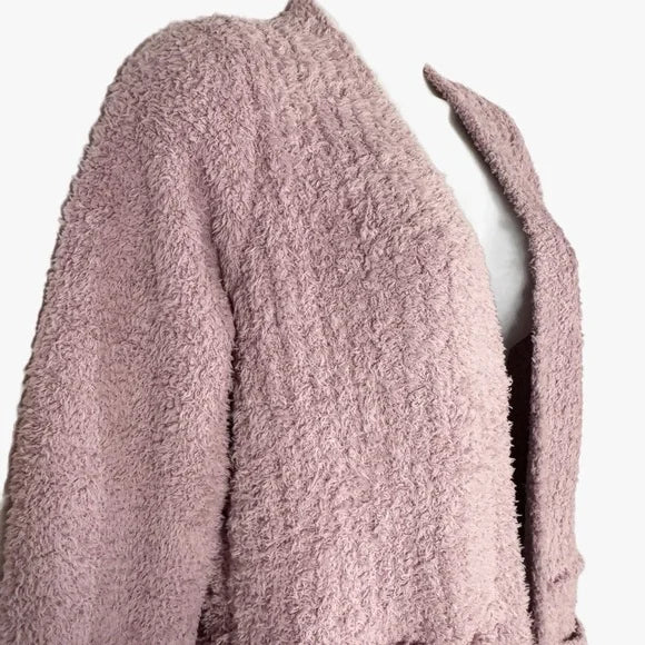 BAREFOOT DREAMS WOMEN'S COZYCHIC BOARDWALK CARDIGAN - SIZE: WOMEN SMALL - ORCHID - Brand New