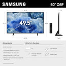 SAMSUNG 50-INCH CLASS QLED Q8F 4K UHD SMART TV Q4 AI PROCESSOR - Scratch & Dent