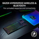 RAZER BLACKWIDOW V4 LOW PROFILE TKL HYPERSPEED MECHANICAL SWITCHES - BLACK - Like New