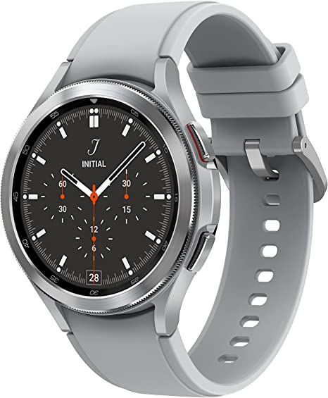 SAMSUNG GALAXY WATCH 4 46MM CLASSIC LTE SM-R895UZSAXAA - SILVER New