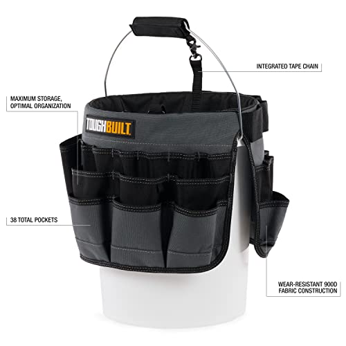 TOUGHBUILT TB7715 15" BUILDER BAG - BLACK - Brand New