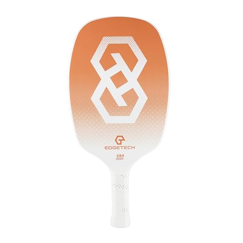 Edgetech Edgeless Pickleball Paddle 3K Carbon Fiber Paddle Rimless Racket - Brand New