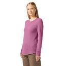 FL198 DICKIES WOMEN'S THERMAL LONG SLEEVE SHIRT SIZE M PINK - Brand New