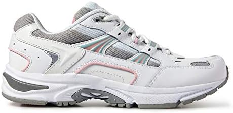 VIONIC WOMEN'S WALKER 23MWALK - SIZE: WOMEN 7 WIDE (AU/UK W5) - WHITE/PINK - Like New