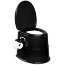 VINGLI Portable Toilet | Commode, Detachable Bucket, Paper Holder, Emergency Use - Like New