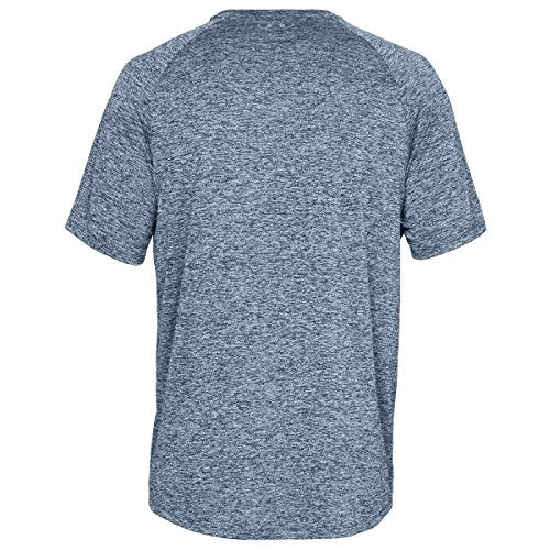UNDER ARMOUR MEN'S TECH 2.0 V-NECK SHORT-SLEEVE T-SHIRT ACADEMY/STEEL SIZE L - Brand New