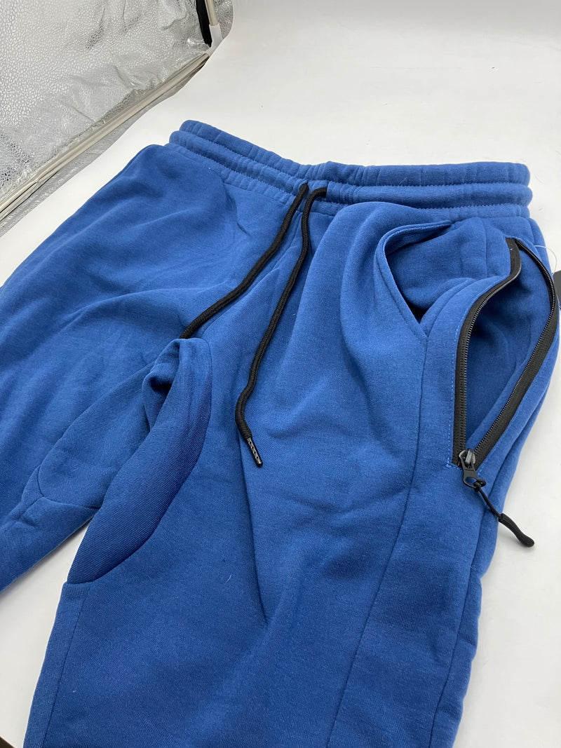 LOGAN AND MARTIN SPORT NYC JOGGER SWEATPANTS, MEDIUM, BLUE HEATHER, 211311 - Brand New