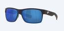 Costa Del Mar Half Moon 125mm Polarized Rectangular Bahama Blue Fade/Blue Mirror - Like New