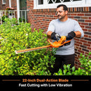 LAWNMASTER CORDLESS HEDGE TRIMMER 24V MAX, TOOL ONLY - ORANGE - Like New