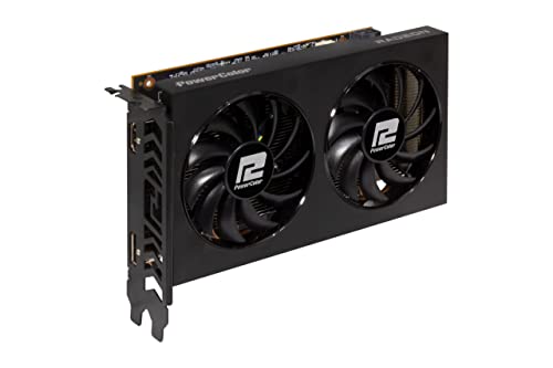 POWERCOLOR FIGHTER AMD RADEON RX 6500 XT GAMING GRAPHICS CARD WITH 4GB MEMORY - Like New