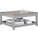 Ameriwood Home Carver Coffee Table, Gray - Scratch & Dent