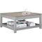 Ameriwood Home Carver Coffee Table, Gray - Scratch & Dent