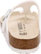 BRIKENSTOCK BIRKENSTOCK GIZEH REGULAR FIT THONG FLIP FLOP - SIZE: MEN 11 - WHITE - Like New
