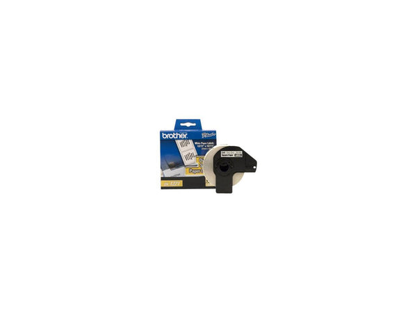 Brother DK1221 0.9 in square (23 mm square) Square White Paper Labels (1,000