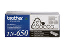 Brother TN650 High Yield Toner Cartridge - Black