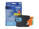 Brother LC105C Super High Yield Innobella Ink Cartridge - Cyan