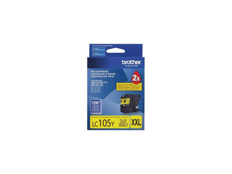 Brother LC105Y Super High Yield Innobella Ink Cartridge - Yellow