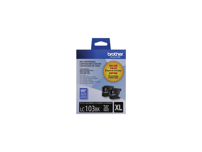 Brother LC1032PKS High Yield Innobella Ink Cartridge - Dual Pack - Black