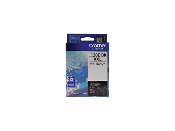 Brother LC20EBK Super High Yield Ink Cartridge - Black