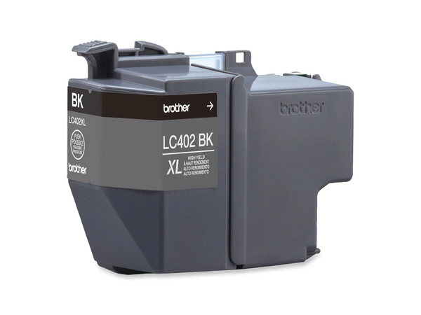 Brother LC402XLBKS High-Yield Ink, 3,000 Page-Yield, Black