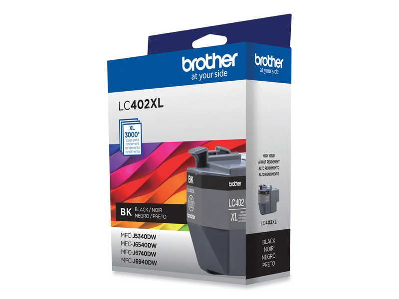 Brother LC402XLBKS High-Yield Ink, 3,000 Page-Yield, Black