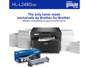 Brother HL-L2480DW Wireless Compact Monochrome Multi-Function Laser Printer with