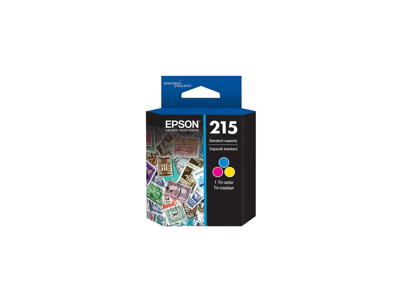 EPSON 215 T215530-S Standard Capacity Ink Cartridges Tri-Color (Cyan, Magenta,