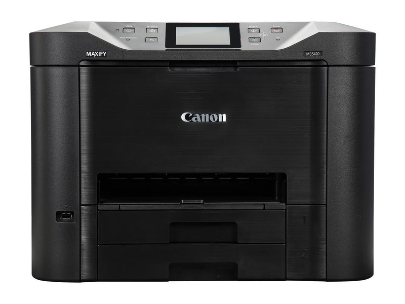 Canon MAXIFY MB5420 ESAT: 24.0 ipm Black Print Speed 600 x 1200 dpi Color Print