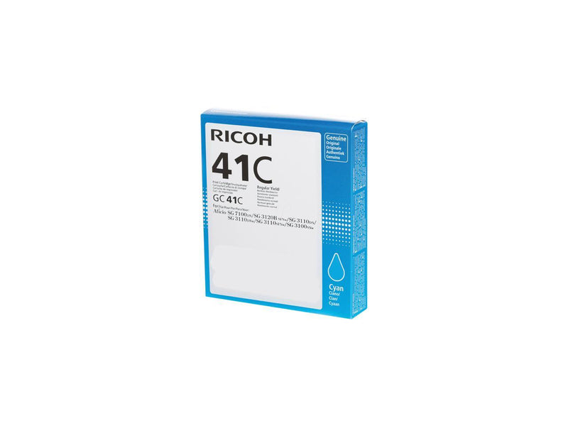 Ricoh GC 41C Ink Cartridge - Cyan