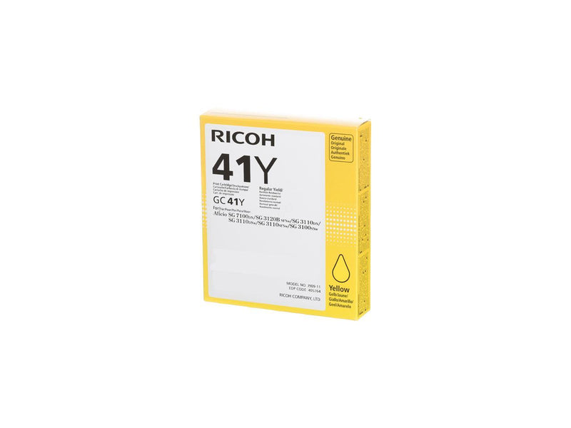 Ricoh GC 41Y Ink Cartridge - Yellow