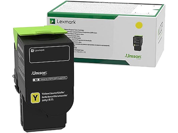 Lexmark 78C0XYG GSA Yellow Extra High Yield Return Programme Toner Cartridge